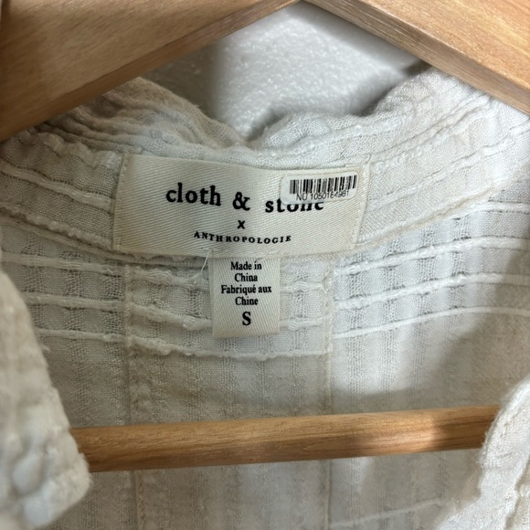 Anthropologie x Cloth & Stone Button Up Top small - Picture 3 of 5